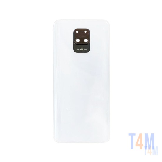 Tampa Traseira+Lente da Câmera Xiaomi Redmi Note 9s Branco Glaciar
